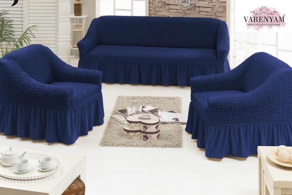 BUBBLE CHINA MADE FRILL SOFA