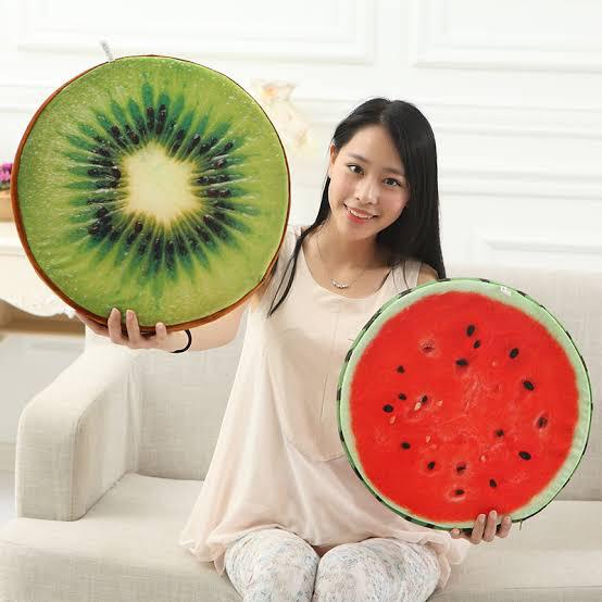 FRUIT AND CARTOON FOAM PILLOWS