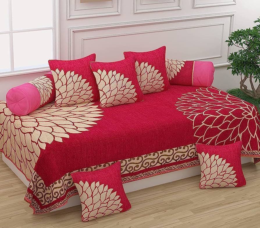 Chennile diwan set