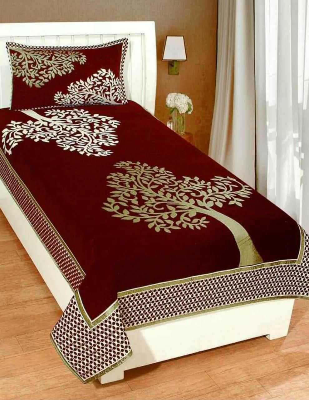 Chennile SINGLE BEDDING SET