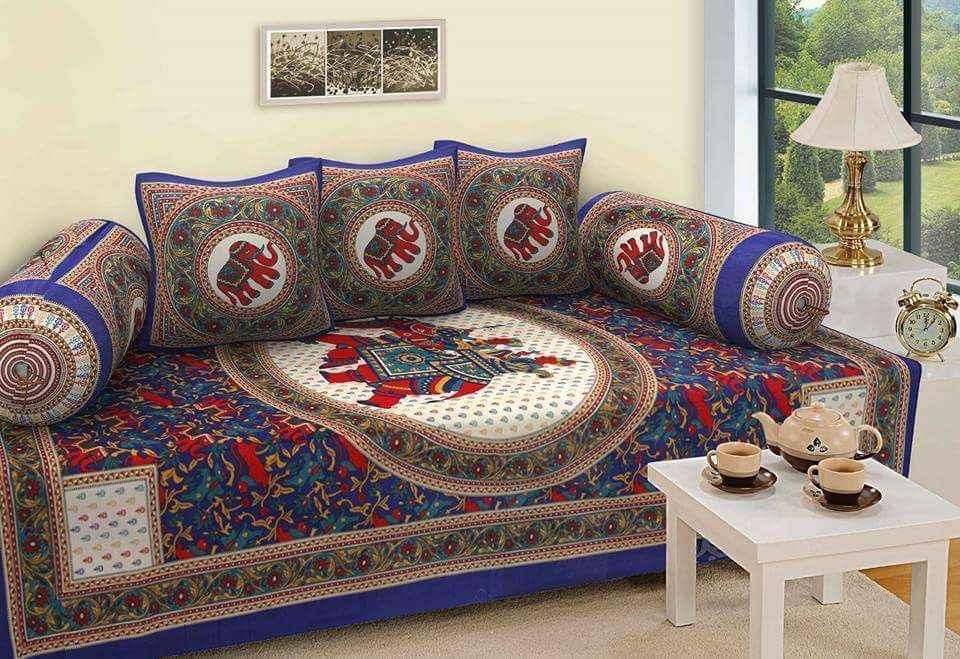 Jaipuri Diwan Set