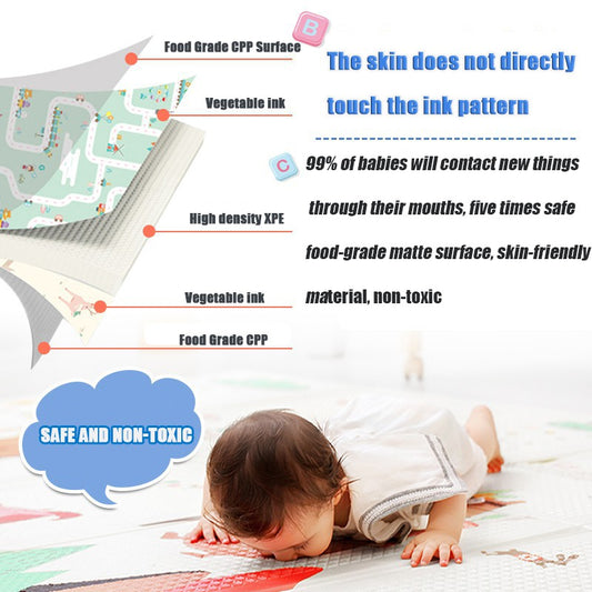 Baby Play Mat Crawling Waterproof Soft Foam Mat