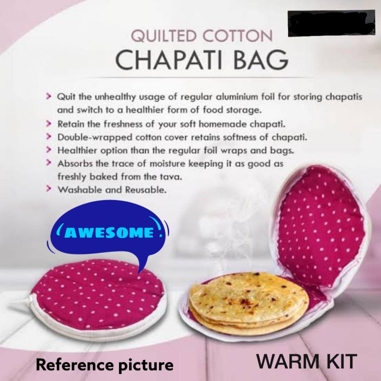 KITCHEN CHAPATI ROUND WARM HOTCASE KIT