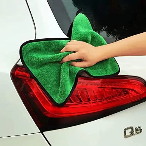 REVERSIBLE HEAVY CORAL  FLEECE  SMOOTH   MICROFIBRE  CLEANING   CLOTH
