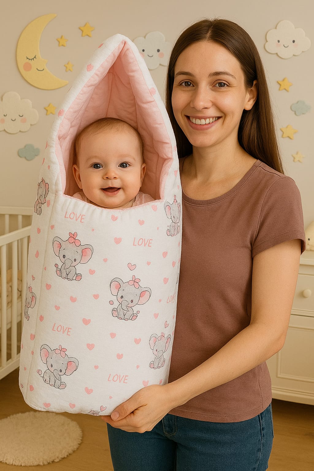 Baby Carrier Nest / Muslin Sleeping Bag
