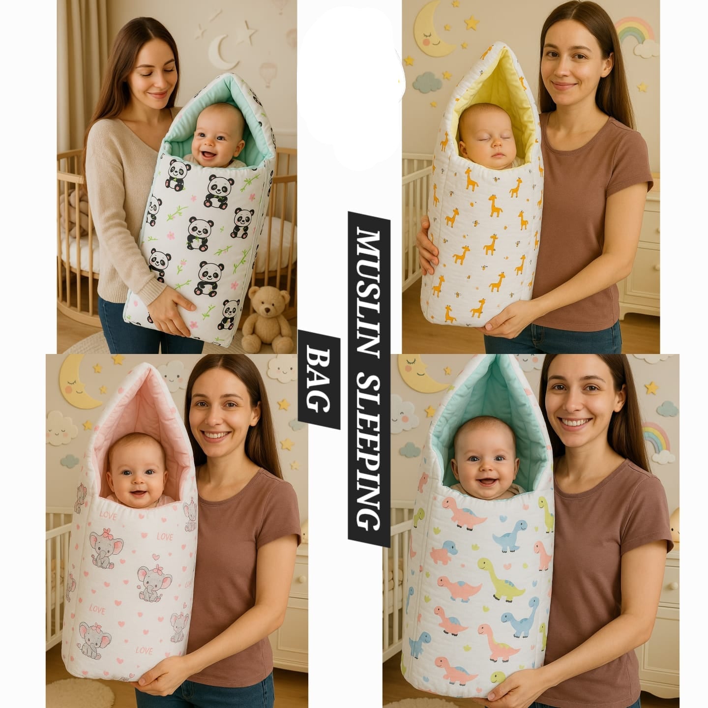Baby Carrier Nest / Muslin Sleeping Bag